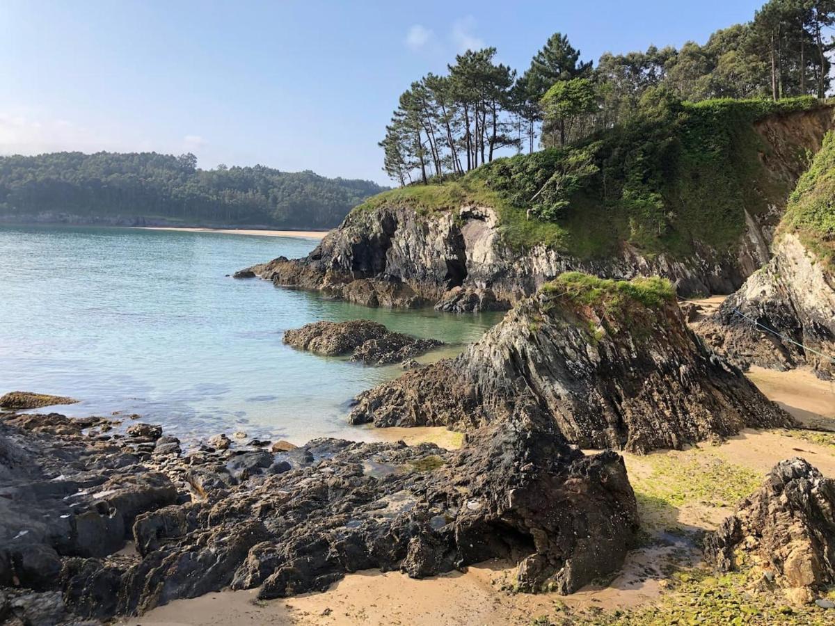 Вилла The Cliffs - Cala Porto Do Val Виседо Экстерьер фото