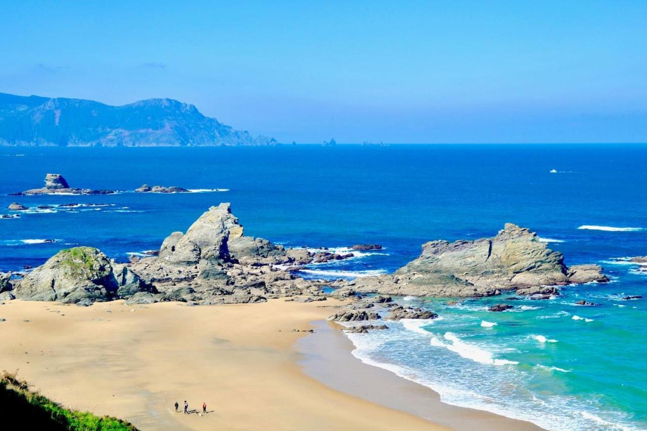 Вилла The Cliffs - Cala Porto Do Val Виседо Экстерьер фото